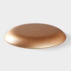 Блюдо для фруктов Доляна «Атланта», d=19.5 см, золотистое - Фото 3