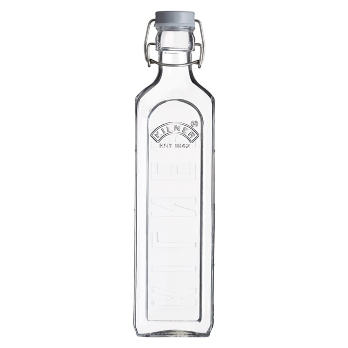 Бутылка Kilner Clip top, с мерными делениями, 1 л