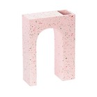 Ваза для цветов Doiy Acquedotto, одинарная, 22 см, цвет розовый - фото 294094245