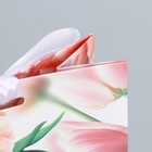 Пакет подарочный с лентой, упаковка, «Расцветай от счастья», 13 х 23 х 7 см - Фото 5