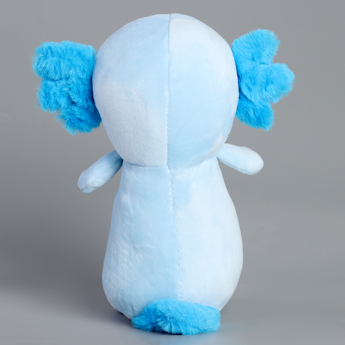 Мягкая игрушка "Аксолотль", 23 см, цвет голубой