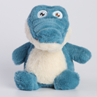 Мягкая игрушка "Крокодил", 22 см, цвет синий - фото 109547203