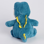 Мягкая игрушка "Крокодил", 22 см, цвет синий - Фото 4