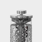 Заварочный чайник френч-пресс «Сейхо», 350 мл, стекло, нержавеющая сталь - Фото 3