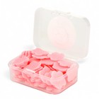 Мыло дорожное в футляре, роза - Фото 2