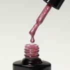 Гель лак для ногтей, «CHROME», шиммерный, 3-х фазный, 8мл, LED/UV, цвет фиолетово-розовый (004) - Фото 7