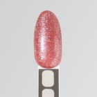 Гель лак для ногтей, с блёстками, трехфазный, 8 мл, LED/UV, розовый (012) - Фото 7