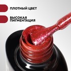 Гель лак для ногтей, «CHROME», шиммерный, 3-х фазный, 8мл, LED/UV, цвет красный (016) - Фото 2