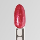 Гель лак для ногтей, «CHROME», шиммерный, 3-х фазный, 8мл, LED/UV, цвет красный (016) - Фото 6