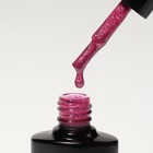 Гель лак для ногтей, «CHROME», шиммерный, 3-х фазный, 8мл, LED/UV, цвет ярко-розовый (017) - Фото 7