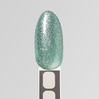 Гель лак для ногтей, «CHROME», шиммерный, 3-х фазный, 8мл, LED/UV, цвет зелёный (023) - Фото 12