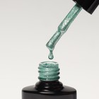 Гель лак для ногтей, «CHROME», шиммерный, 3-х фазный, 8мл, LED/UV, цвет зелёный (023) - Фото 7