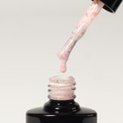 Гель лак для ногтей, молочный, с поталью, трехфазный, 8 мл, LED/UV, белый, оранжевый (09) - Фото 6