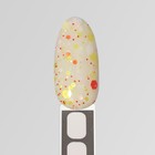 Гель лак для ногтей, «MILK GLITTER», 3-х фазный, 8мл, LED/UV, цвет прозрачный (04) - Фото 11