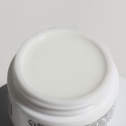 Гель-пластилин для декорирования ногтей, «KOMBI», 3-х фазный, 15мл, LED/UV, цвет белый/полупрозрачный (002) - Фото 4