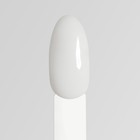 Гель-пластилин для декорирования ногтей, «KOMBI», 3-х фазный, 15мл, LED/UV, цвет белый/полупрозрачный (002) - Фото 5