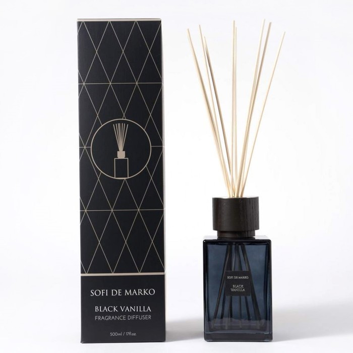

Диффузор ароматический Sofi De Marko Black Vanilla, 500 мл