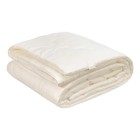 Одеяло демисезонное, размер 175х215 см, цвет кремовый - фото 22944