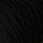 Шнур для вязания  80% хлопок, 20% полиэстер крученый 3 мм,185г/45м,11-черный - фото 9853819