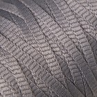 Шнур для вязания 100% полиэфир 5 мм цилиндр, 180 г, 140 м  15 - серый - фото 23510444