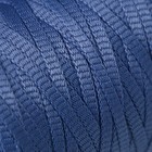 Шнур для вязания 100% полиэфир 5 мм цилиндр, 180 г, 140 м  18 - джинс - Фото 3