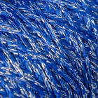 Шнур для вязания 100% полиэфир с люрексом 1 мм цилиндр,75±10гр, 200м, 20-синий+серебро - фото 23510480