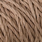 Шнур для вязания 80% хлопок, 20% полиэстер крученый 3 м, 185г/45м, 44-верблюд - Фото 3