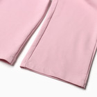 Комплект для девочек (свитшот, брюки), цвет грязно-розовый, рост 98 см - Фото 6