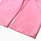 Комплект для девочек (свитшот, брюки), цвет розовый, рост 110 см - Фото 5