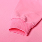 Комплект для девочек (свитшот, брюки), цвет розовый, рост 122 см - фото 23523208