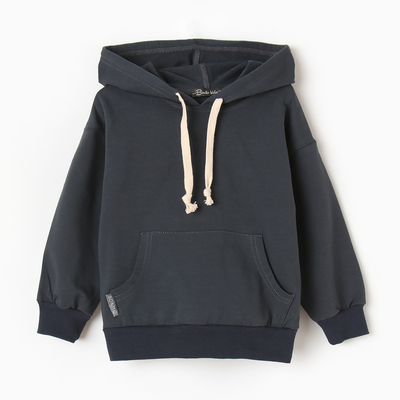 Толстовка для мальчиков , НАЧЁС, цвет графит, рост 122