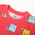 Пижама для девочек, цвет фуксия, рост 116 - фото 23529593