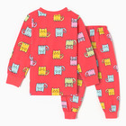 Пижама для девочек, цвет фуксия, рост 116 - фото 23529597