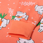 Пижама для девочек, цвет коралловый, рост 122 - фото 23529720