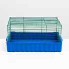 Клетка для кроликов № 4, 75 х 46 х 40 см   микс цветов - Фото 2