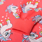 Пижама для девочек, цвет малиновый, рост 92 см - Фото 3