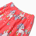 Пижама для девочек, цвет малиновый, рост 92 см - Фото 4