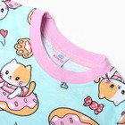 Пижама для девочек, цвет мятный, рост 92 см - Фото 2