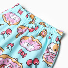 Пижама для девочек, цвет мятный, рост 98 см - фото 23529999