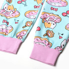 Пижама для девочек, цвет мятный, рост 98 см - фото 23530000