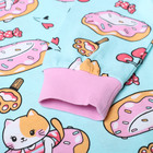 Пижама для девочек, цвет мятный, рост 110 см - фото 23443358