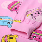 Пижама для девочек, цвет розовый, рост 92 см - Фото 3