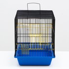 Клетка для грызунов "Гризли 3" с металлическими полками и лесенками, 41 х 30 х 38 см микс - Фото 3