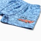 Трусы-боксеры для мальчика, цвет голубой, рост 98 см - фото 23530037