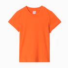 Футболка детская, цвет оранжевый, рост 86 см - Фото 1