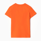 Футболка детская, цвет оранжевый, рост 86 см - Фото 4