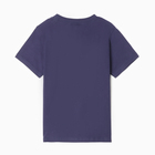 Футболка детская, цвет тёмно-синий, рост 104 см - фото 23535571