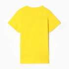 Футболка детская, цвет желтый, рост 110 - фото 23535589