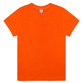 Футболка детская, цвет оранжевый, рост 146 см