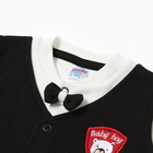 Комбинезон детский, цвет чёрный, рост 80 см - фото 23535626